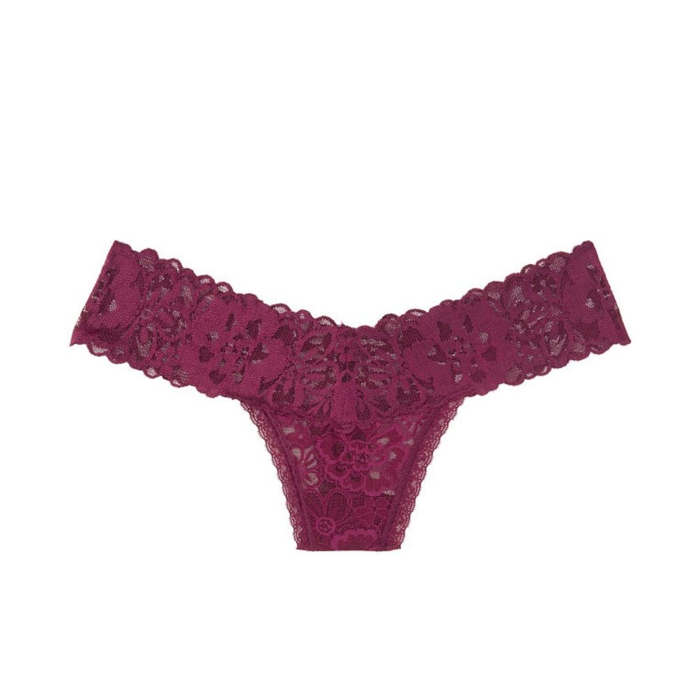 Victoria's Secret The Lacie Floral Lace Thong